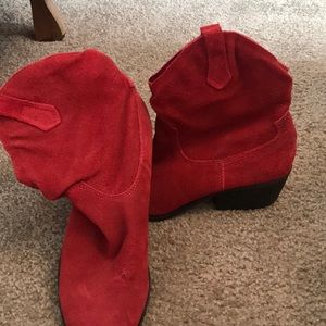 Red boots